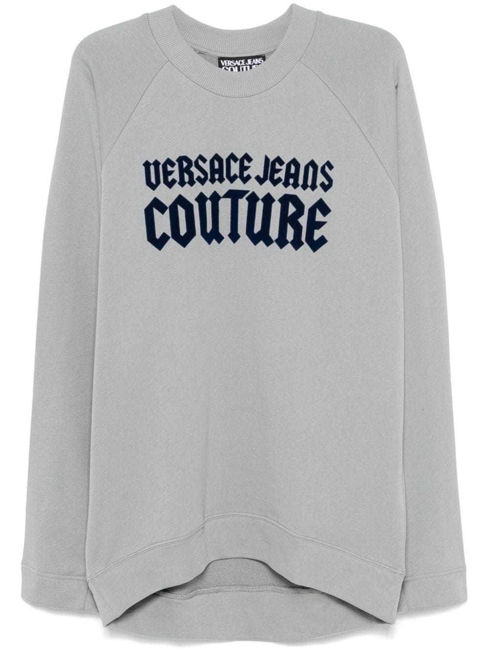 Versace Jeans Couture cotton fleece sweatshirt - Grey von Versace Jeans Couture