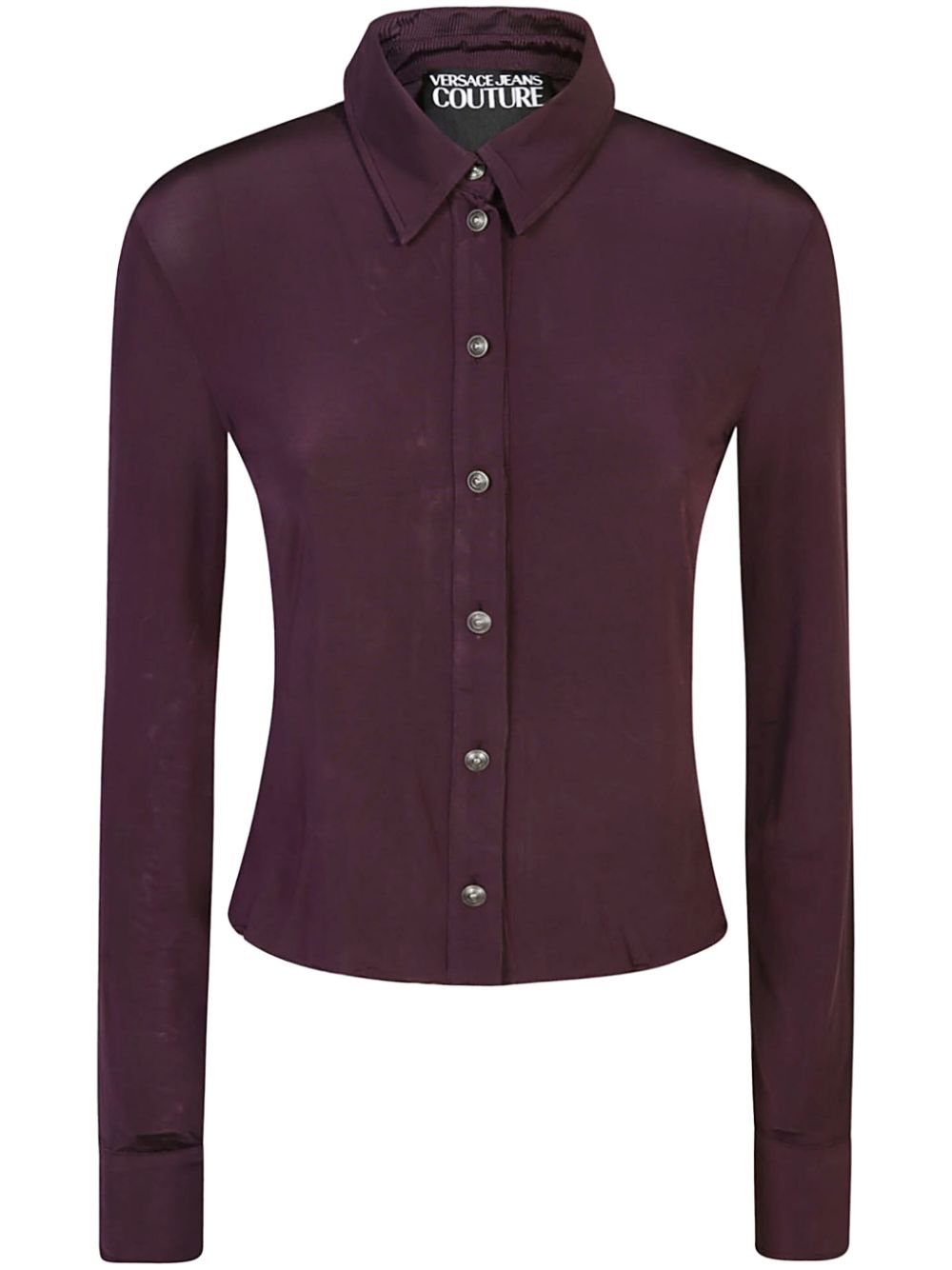 Versace Jeans Couture fine-knit shirt - Purple von Versace Jeans Couture