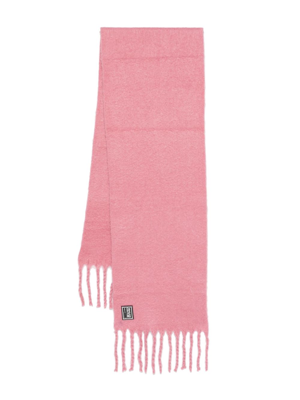 Versace Jeans Couture fringed scarf - Pink von Versace Jeans Couture