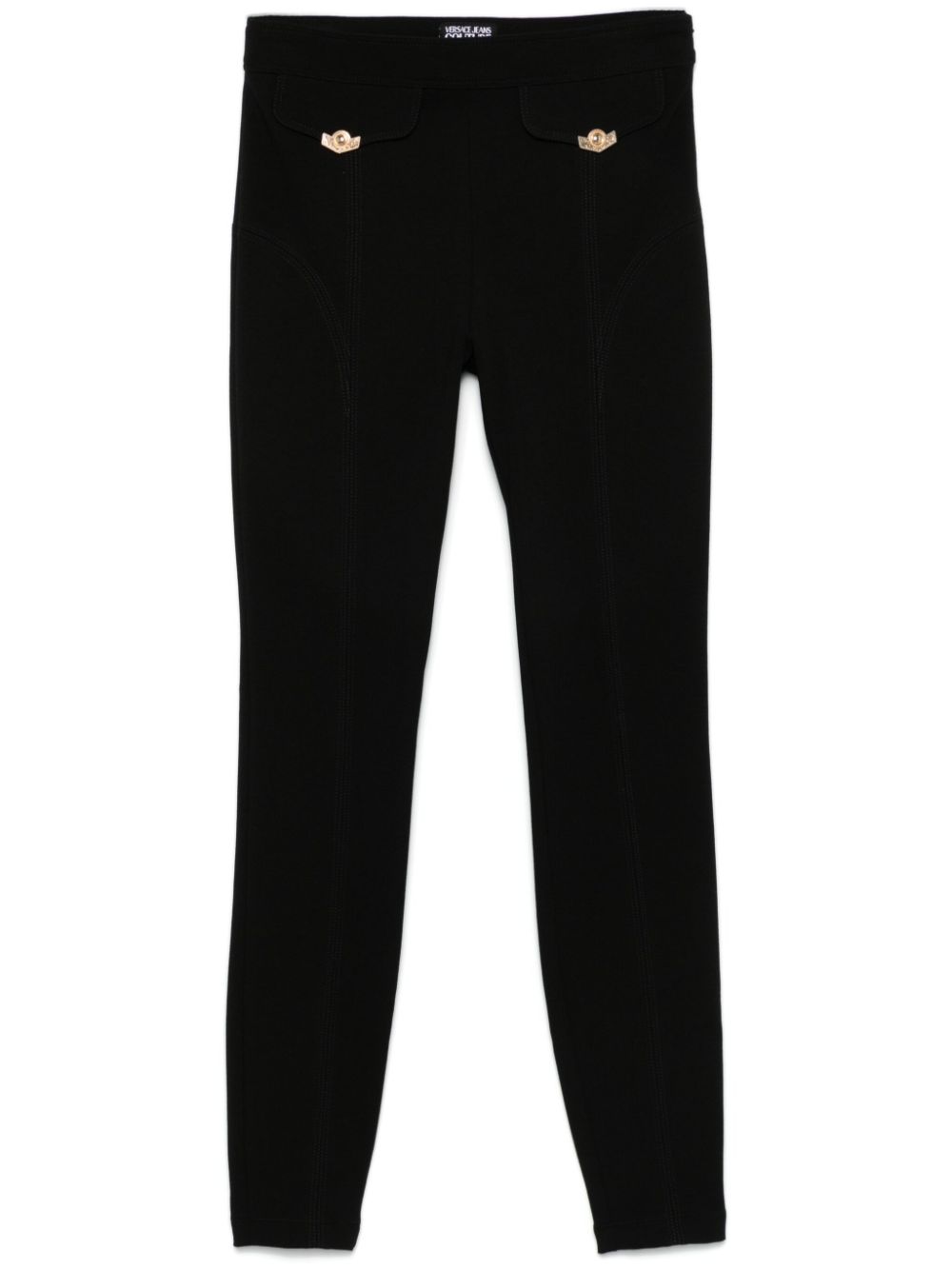 Versace Jeans Couture jersey trousers - Black von Versace Jeans Couture