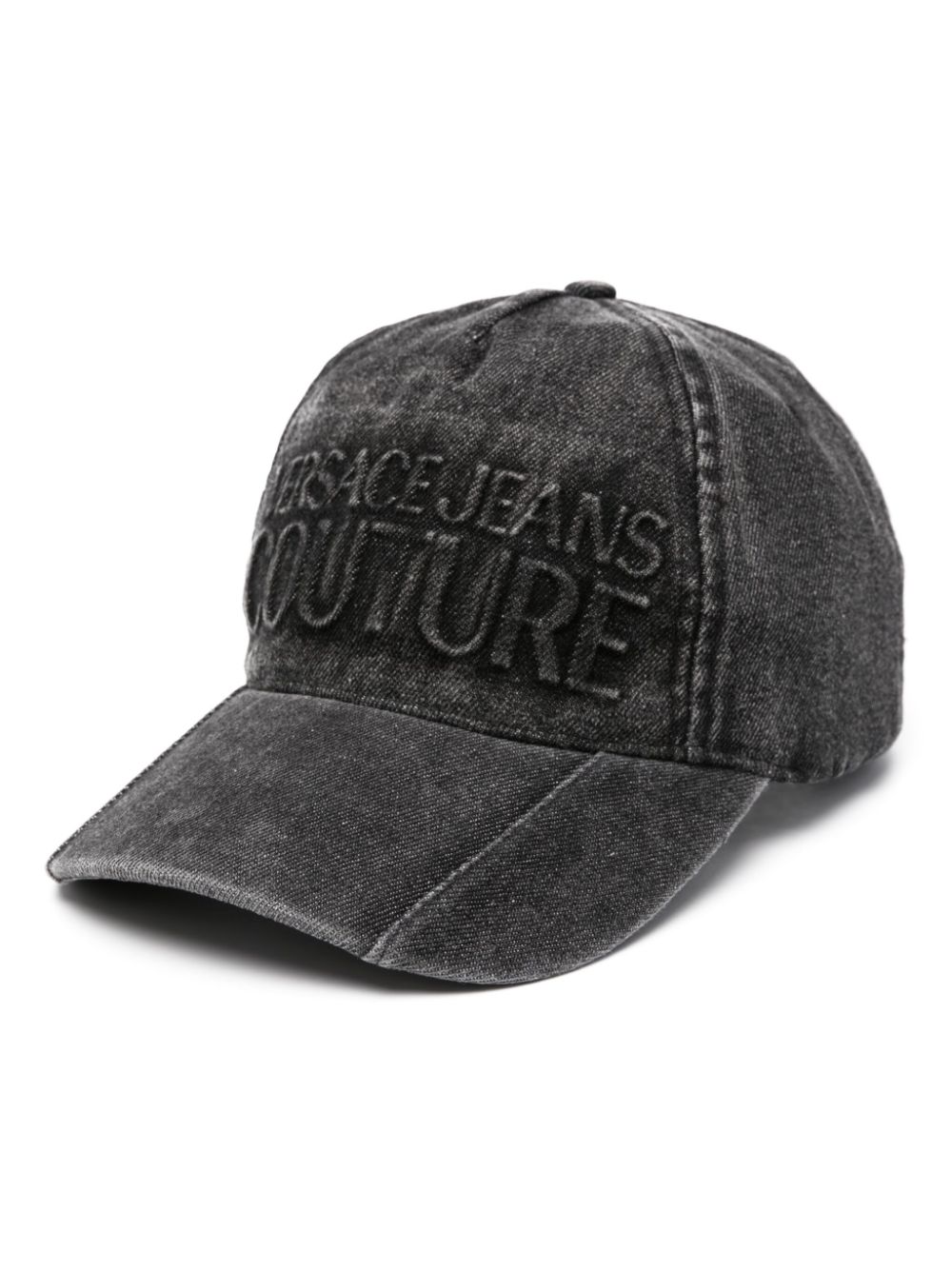 Versace Jeans Couture logo-embossed baseball cap - Black von Versace Jeans Couture