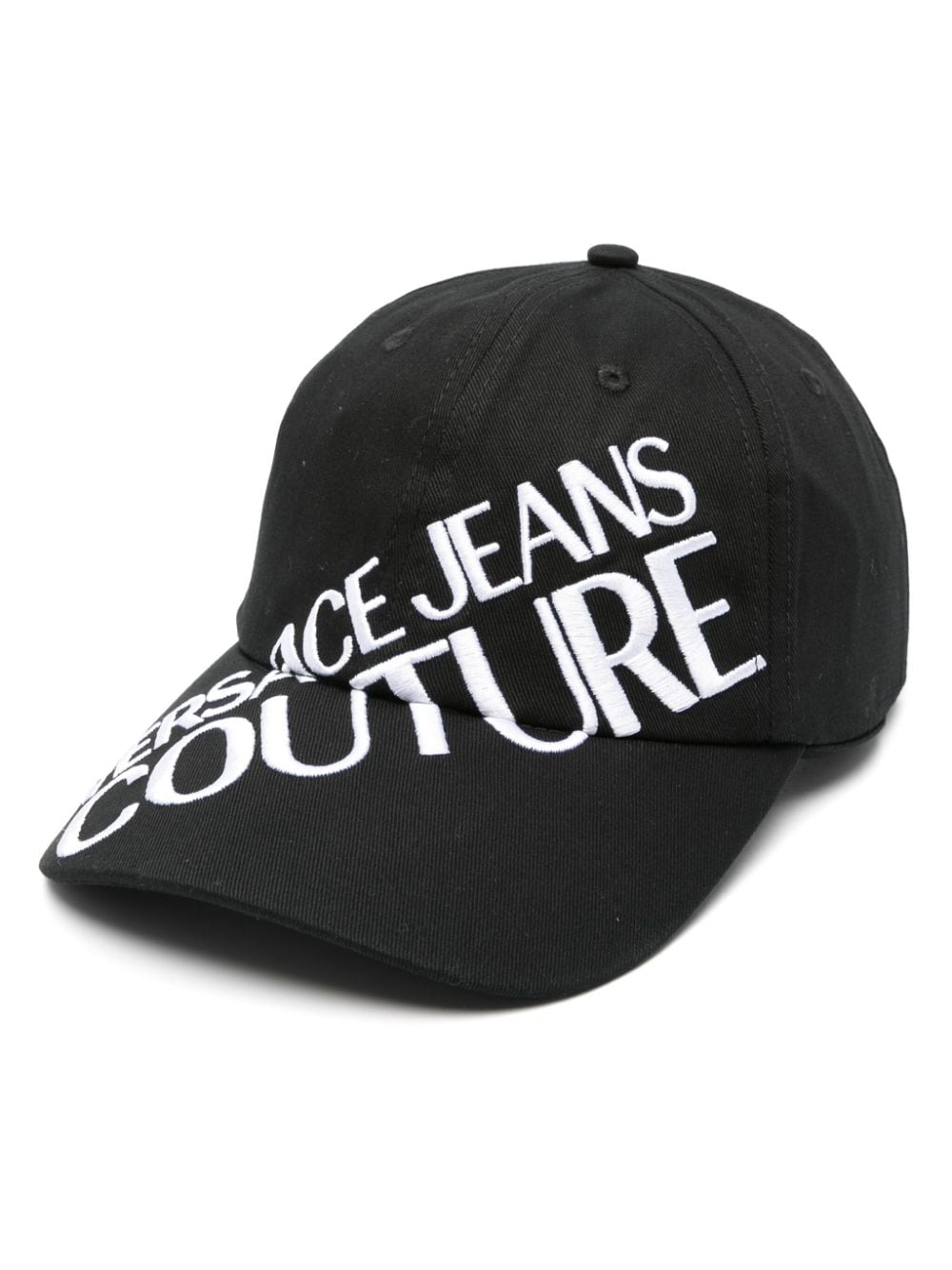 Versace Jeans Couture logo-embroidered baseball cap - Black von Versace Jeans Couture