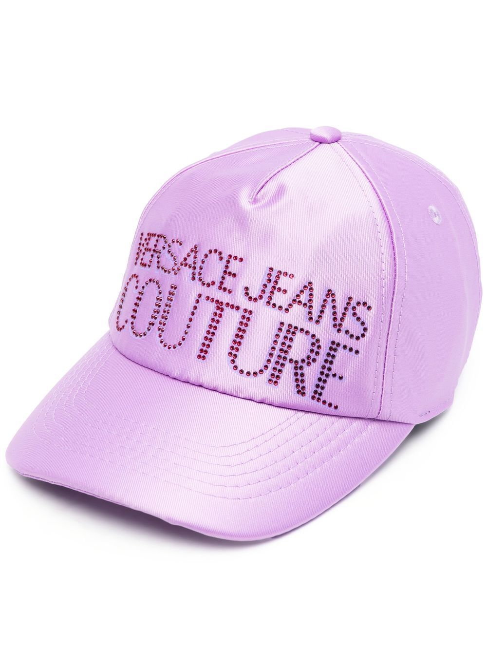 Versace Jeans Couture logo-embroidered baseball cap - Purple von Versace Jeans Couture