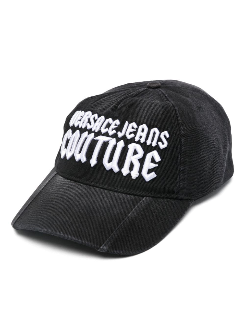 Versace Jeans Couture logo-embroidered cap - Black von Versace Jeans Couture