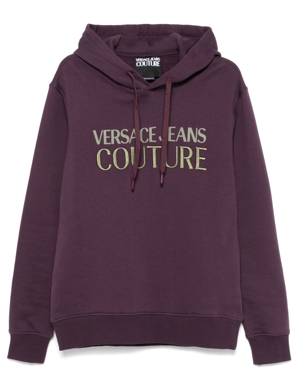 Versace Jeans Couture logo hoodie - Purple von Versace Jeans Couture