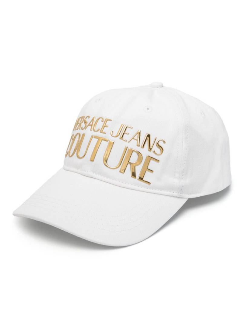 Versace Jeans Couture logo-lettering baseball cap - White von Versace Jeans Couture