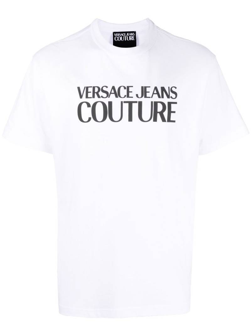 Versace Jeans Couture logo-print cotton T-shirt - White von Versace Jeans Couture