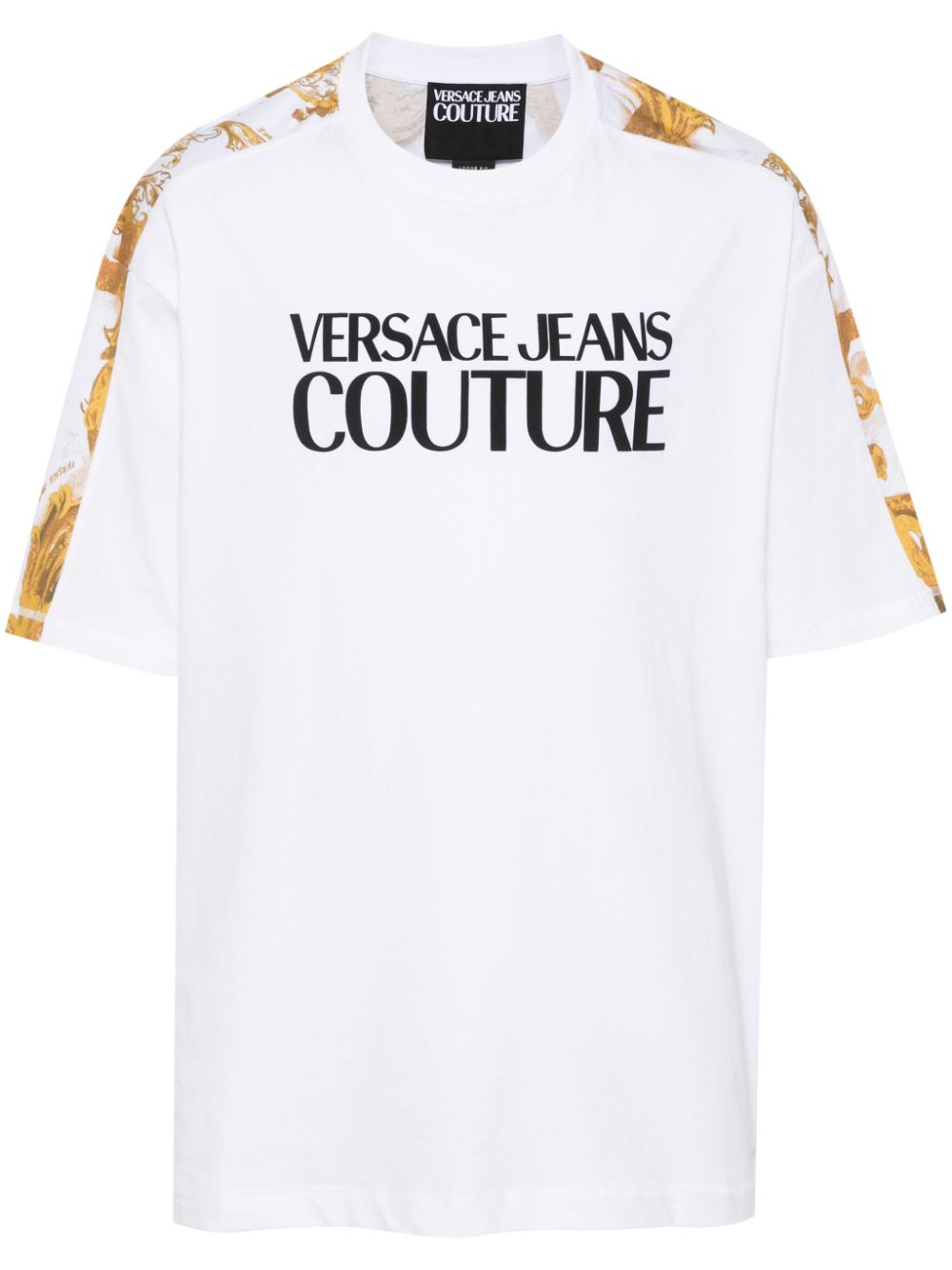 Versace Jeans Couture logo-print cotton T-shirt - White von Versace Jeans Couture