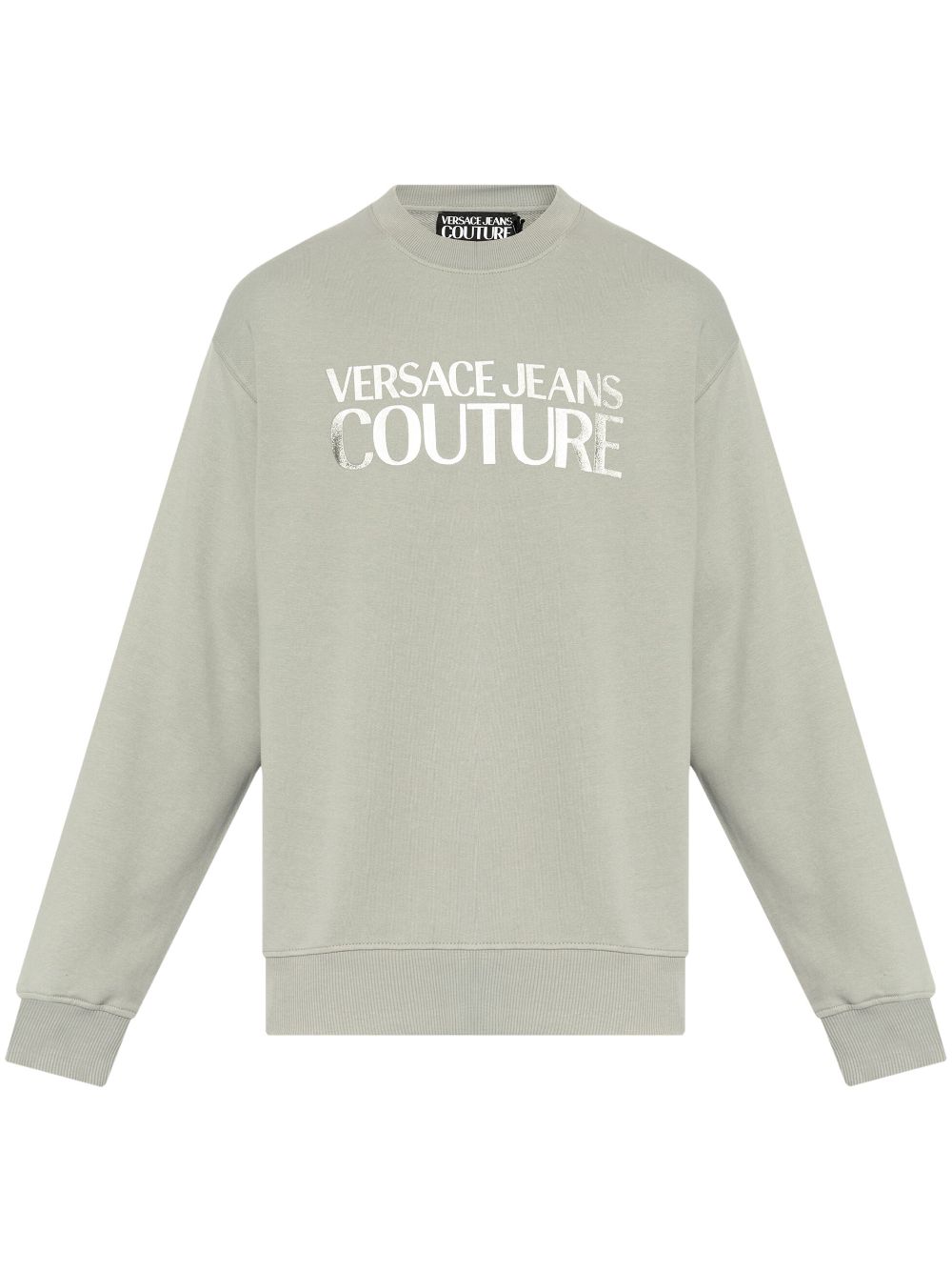 Versace Jeans Couture logo-print sweatshirt - Grey von Versace Jeans Couture