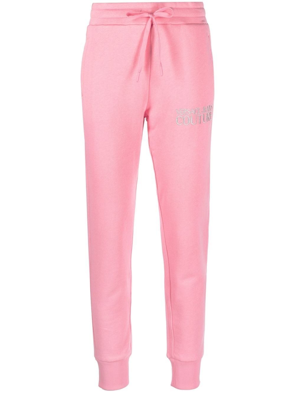 Versace Jeans Couture logo-print track pants - Pink von Versace Jeans Couture