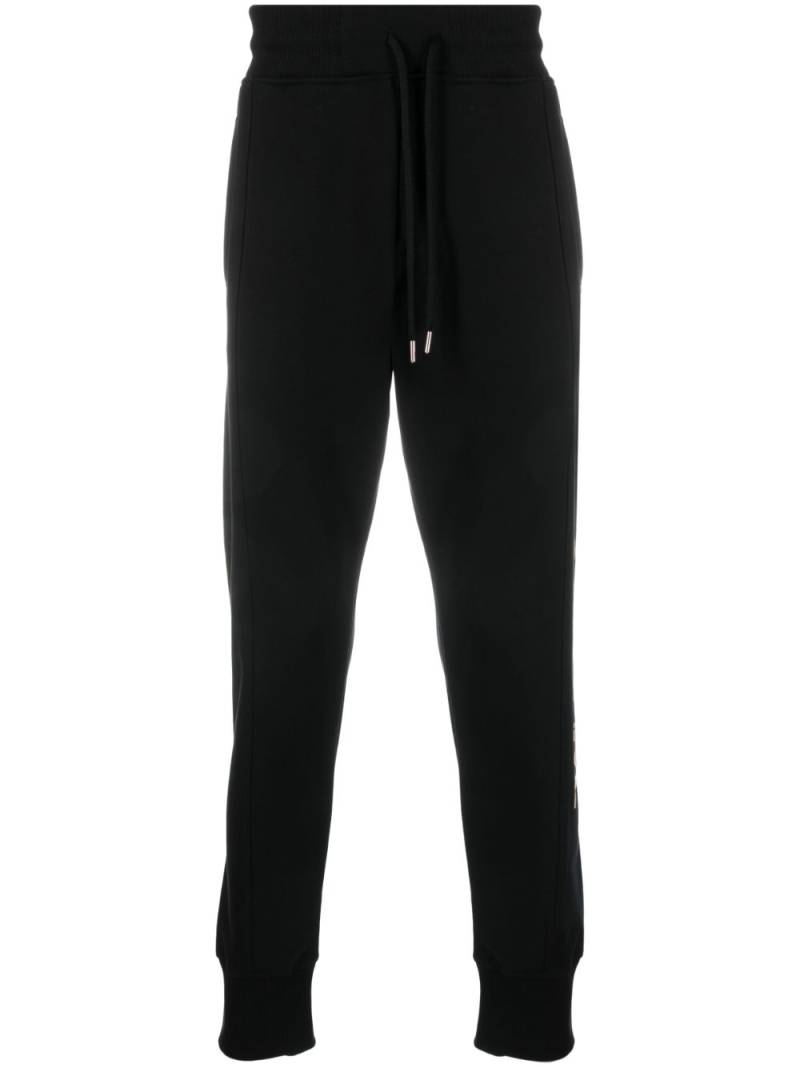 Versace Jeans Couture logo-print track trousers - Black von Versace Jeans Couture