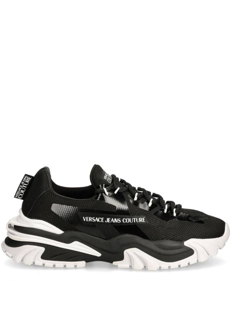 Versace Jeans Couture logo-print trainers - Black von Versace Jeans Couture