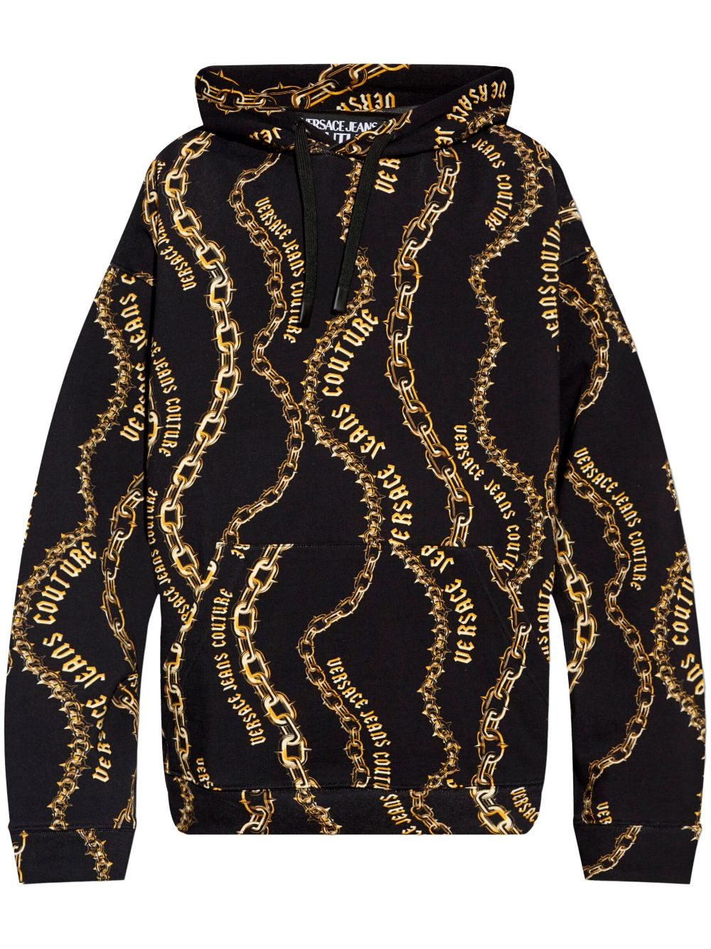 Versace Jeans Couture logo sweatshirt - Black von Versace Jeans Couture