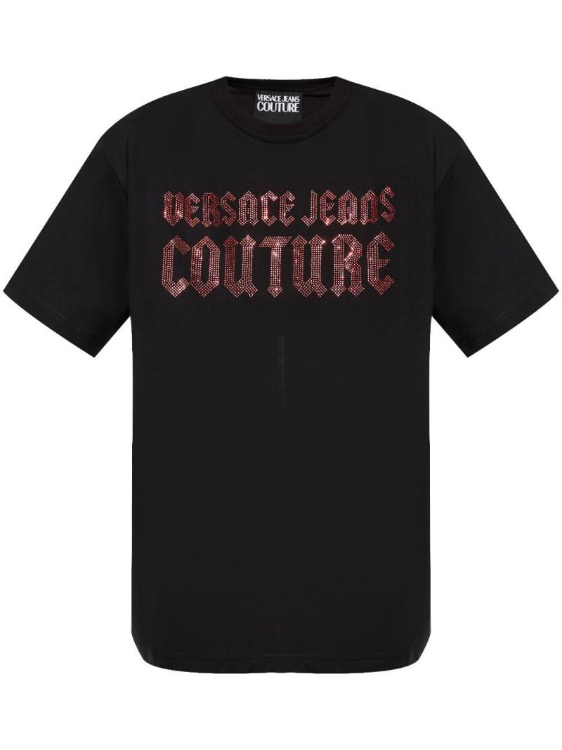 Versace Jeans Couture logo t-shirt - Black von Versace Jeans Couture