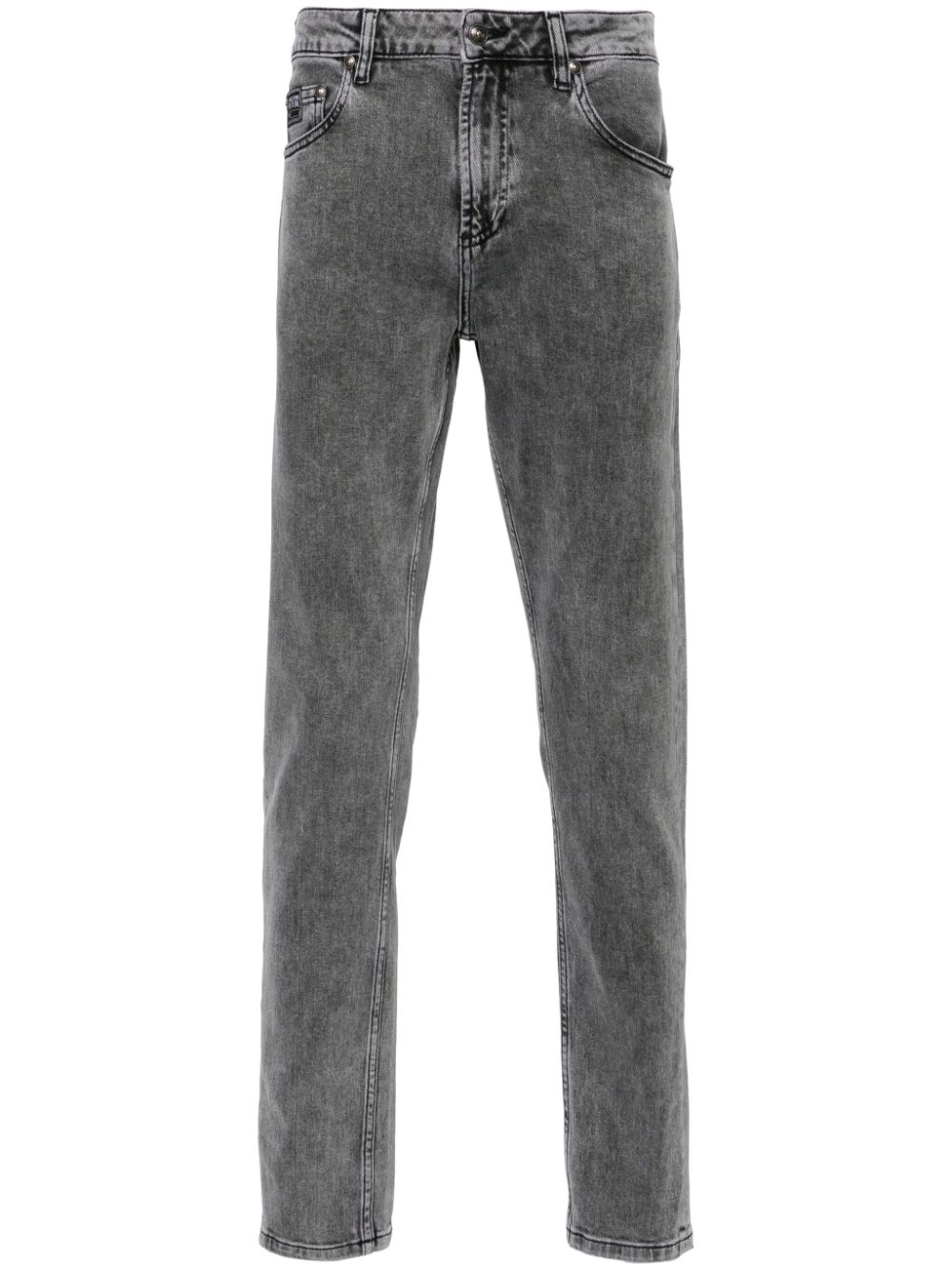 Versace Jeans Couture low-rise skinny jeans - Grey von Versace Jeans Couture