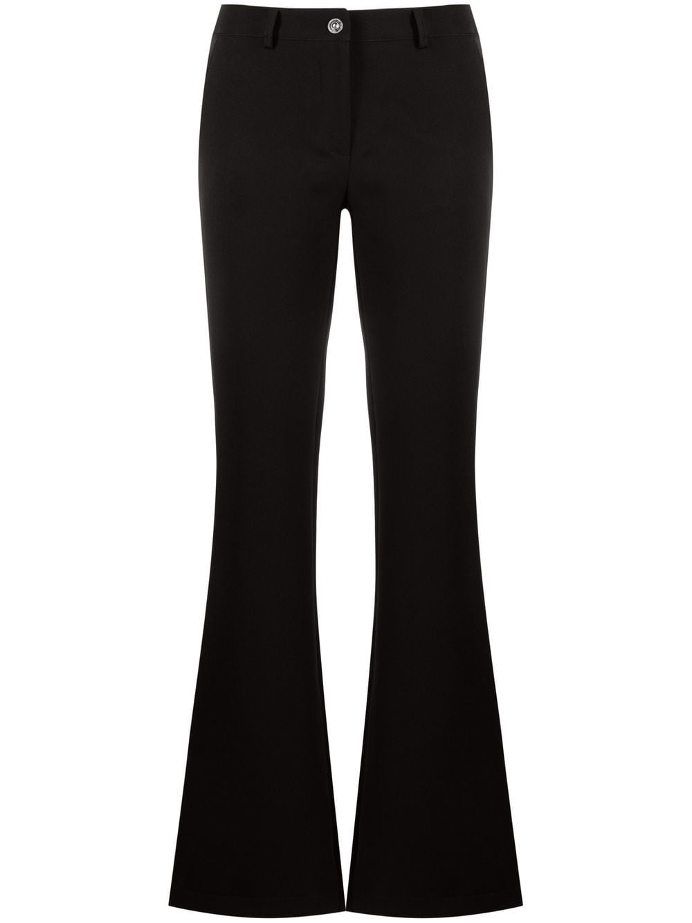 Versace Jeans Couture mid-rise bootcut trousers - Black von Versace Jeans Couture
