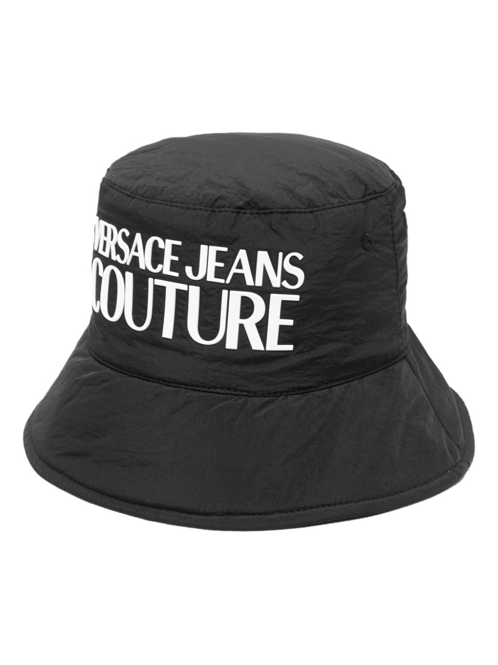 Versace Jeans Couture padded logo-print bucket hat - Black von Versace Jeans Couture