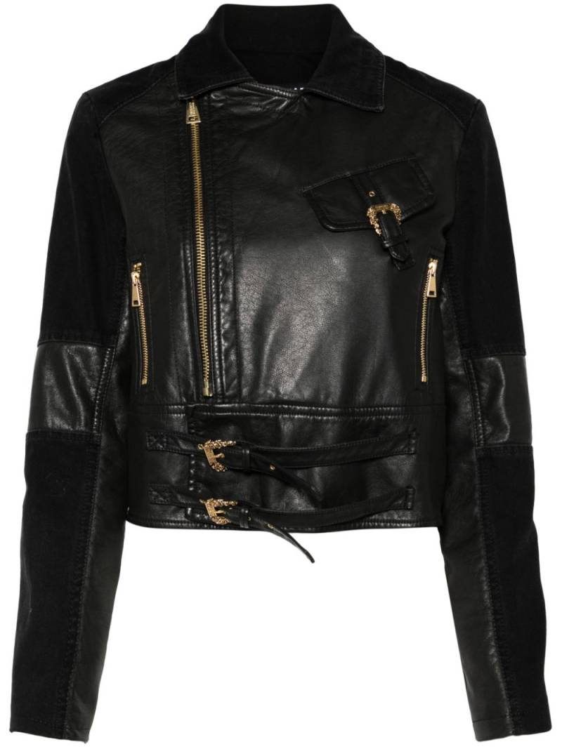 Versace Jeans Couture panelled-design jacket - Black von Versace Jeans Couture