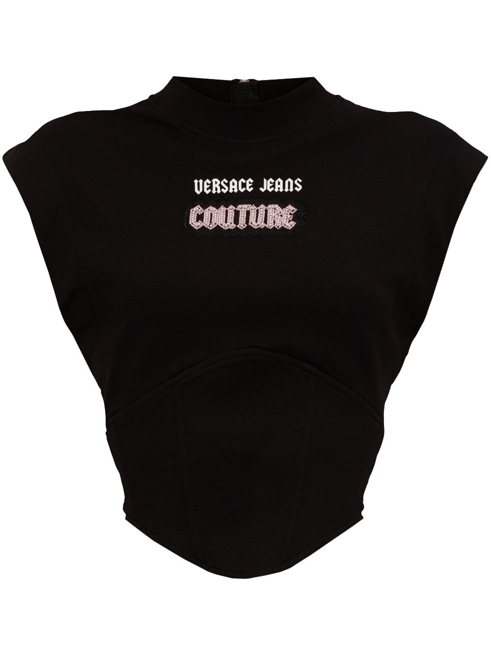 Versace Jeans Couture sleeveless top - Black von Versace Jeans Couture