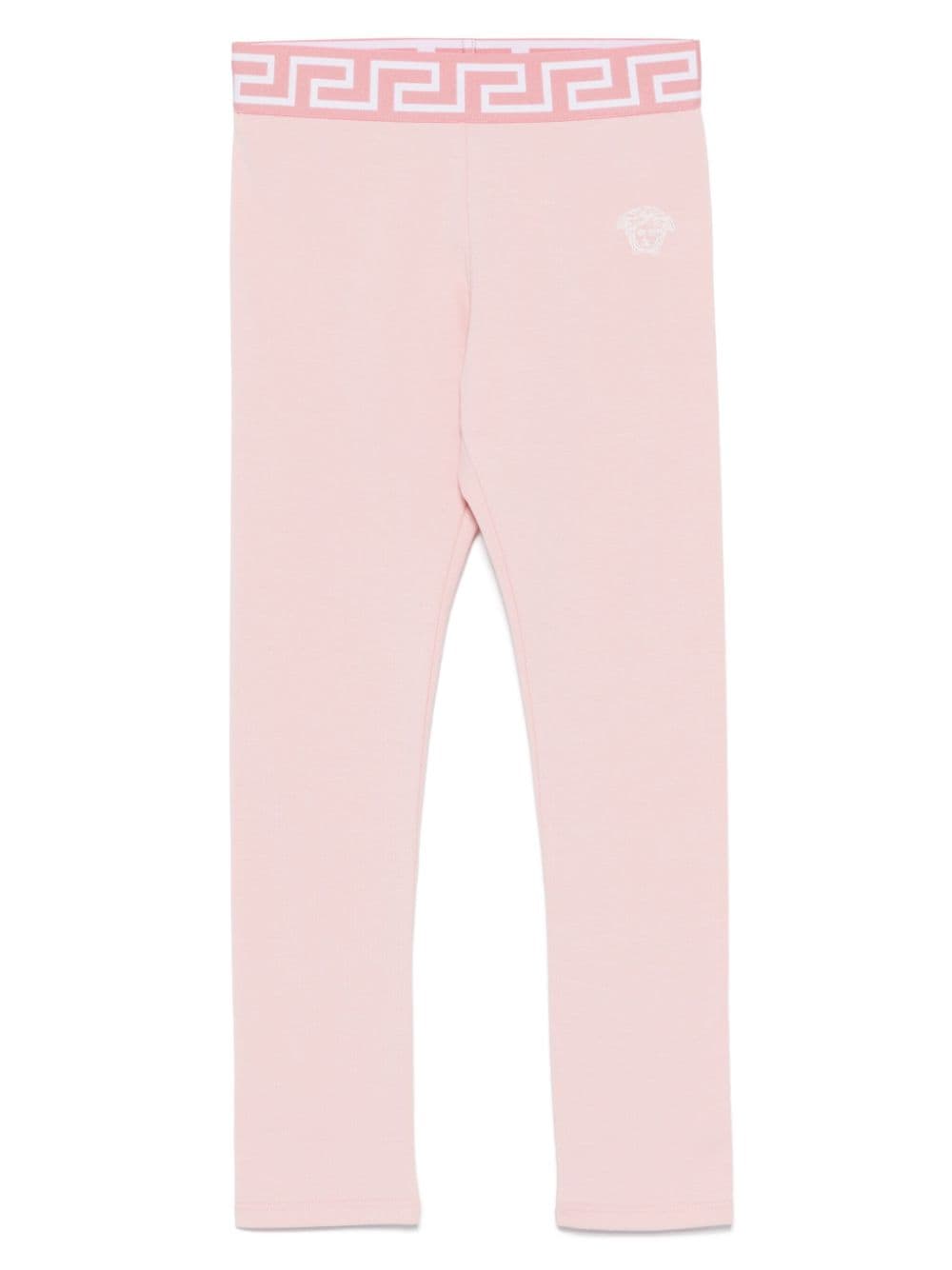 Versace Kids Greca leggings - Pink von Versace Kids