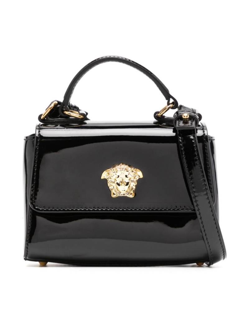 Versace Kids La Medusa leather tote bag - Black von Versace Kids