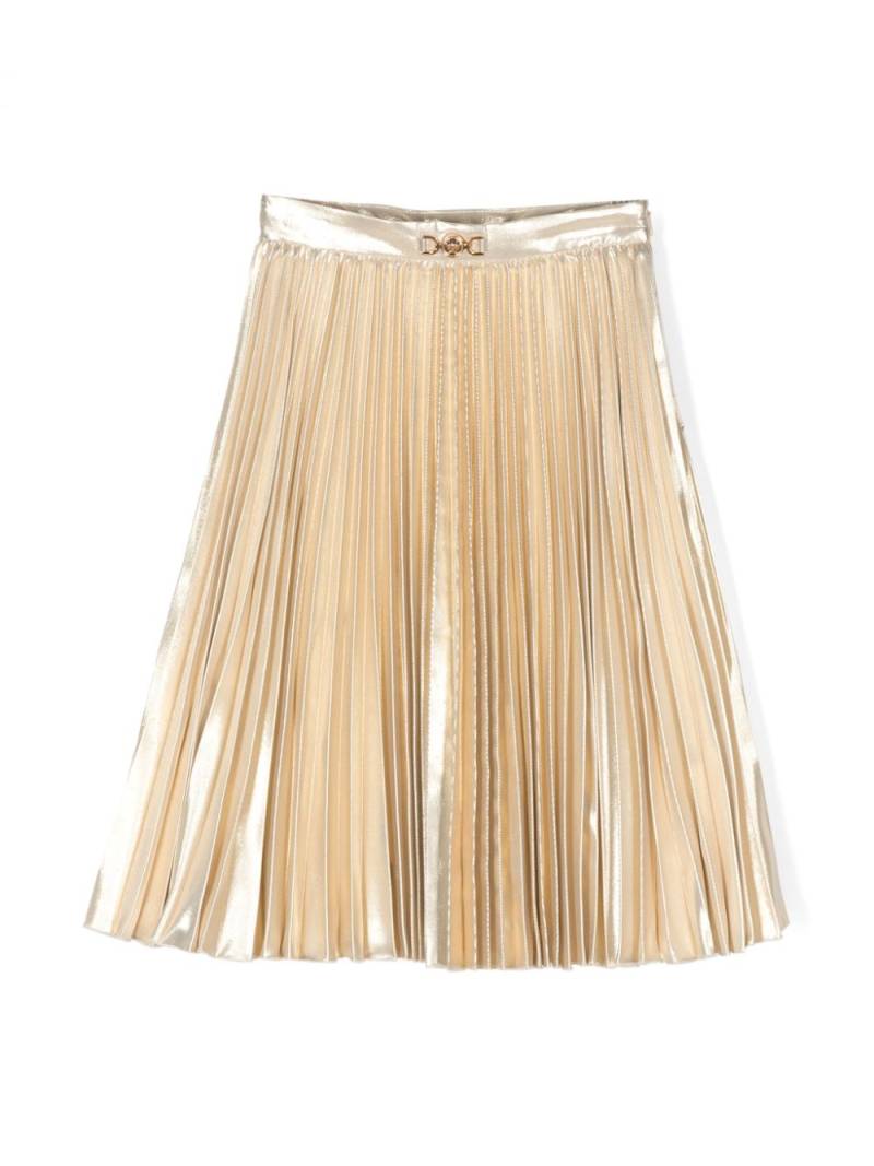 Versace Kids Medusa '95 skirt - Gold von Versace Kids