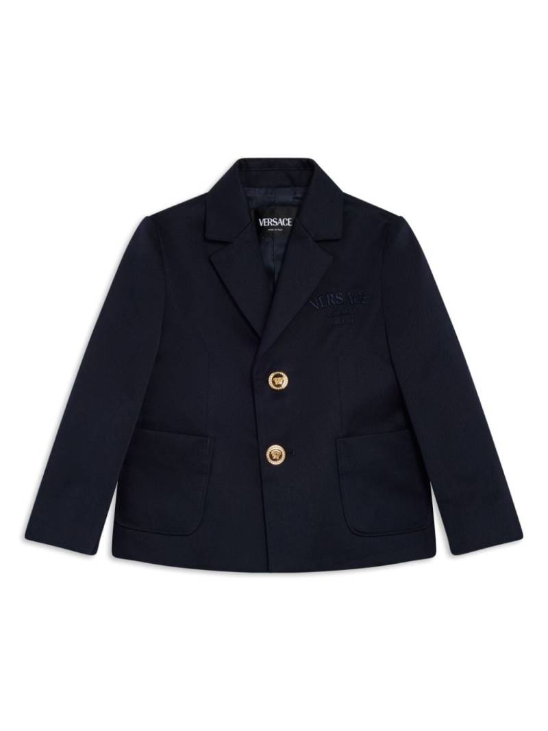 Versace Kids Medusa Head blazer - Black von Versace Kids