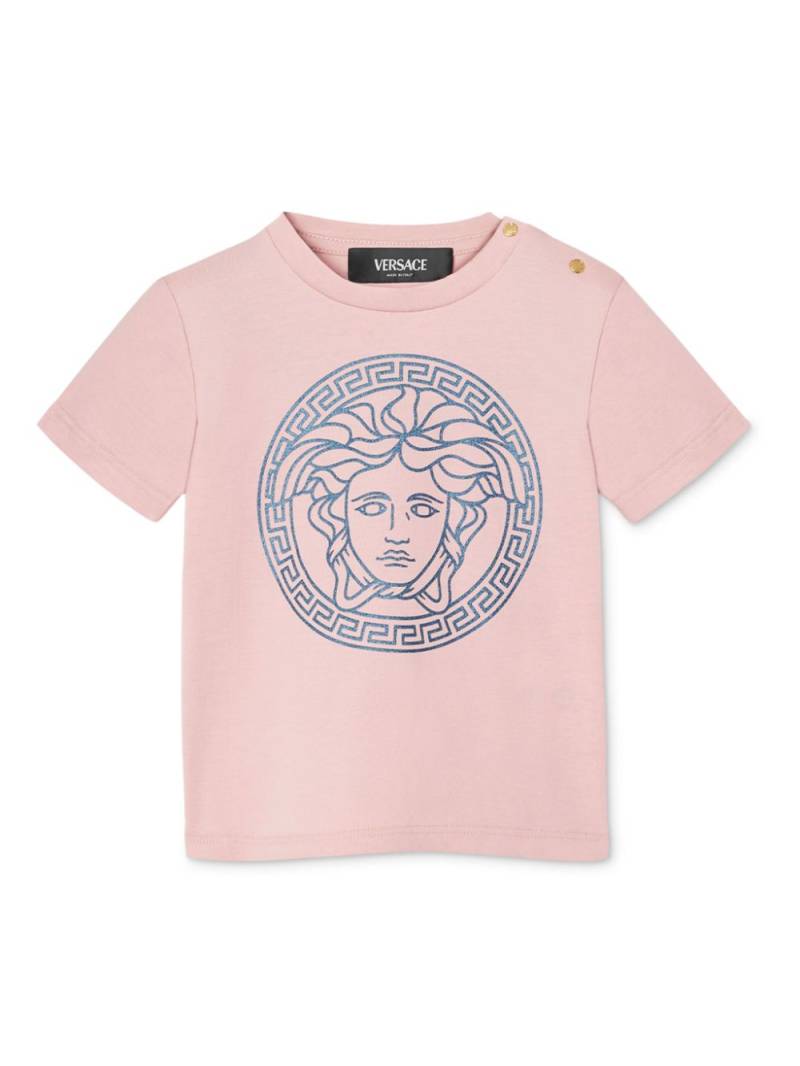 Versace Kids Medusa Head cotton T-shirt - Pink von Versace Kids