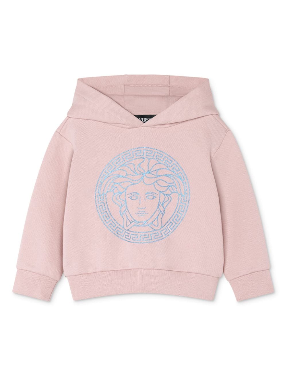 Versace Kids Medusa Head cotton hoodie - Pink von Versace Kids