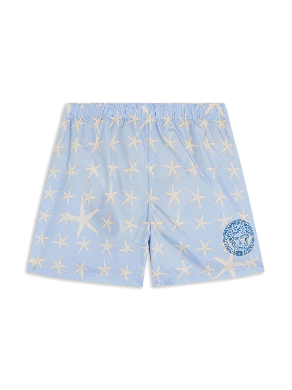 Versace Kids Medusa Head-motif swim shorts - Blue von Versace Kids