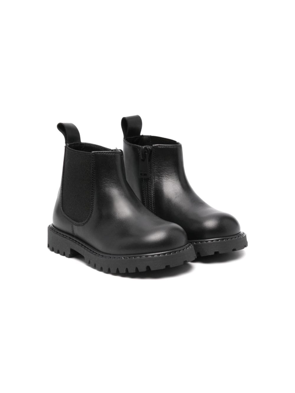 Versace Kids Medusa Head-plaque Chelsea boots - Black von Versace Kids