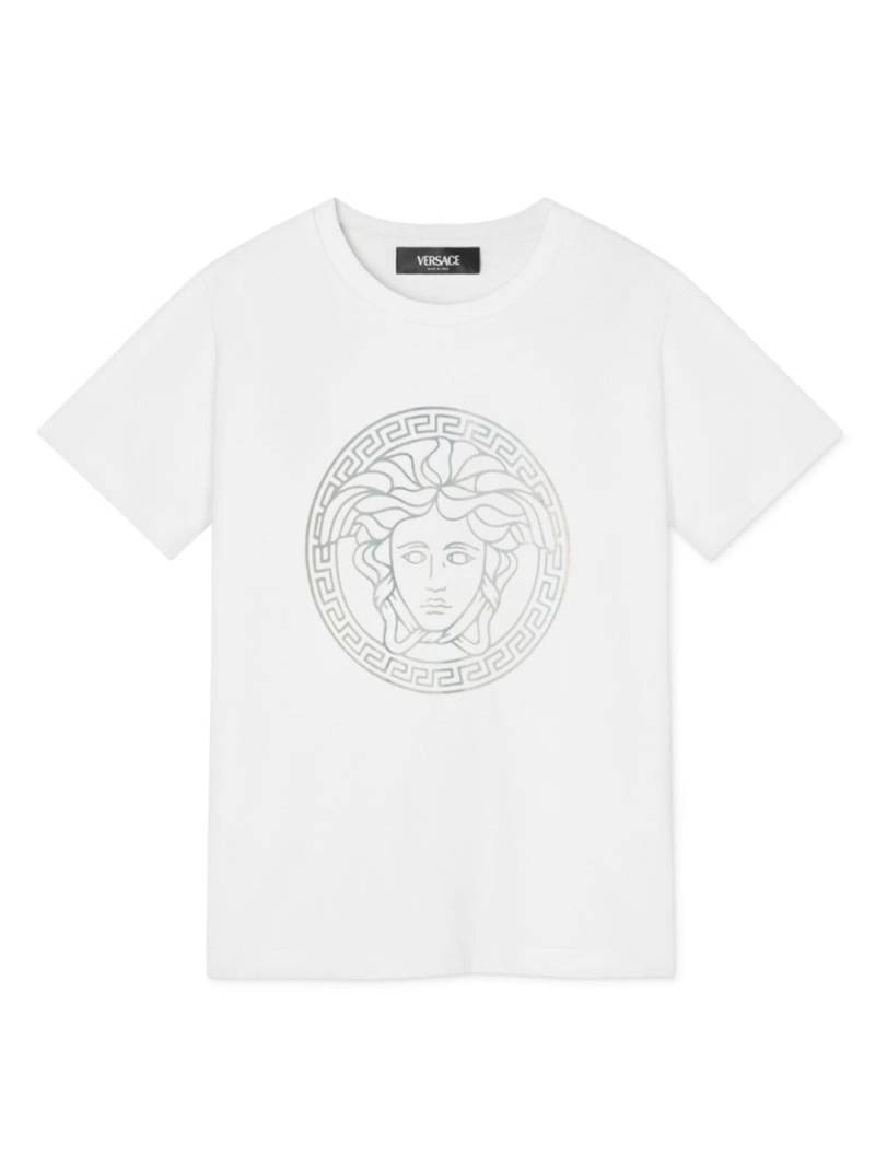 Versace Kids Medusa Head-print T-shirt - White von Versace Kids