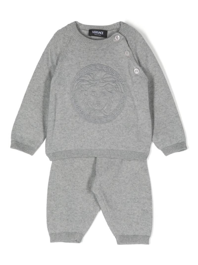 Versace Kids Medusa Head tracksuit - Grey von Versace Kids