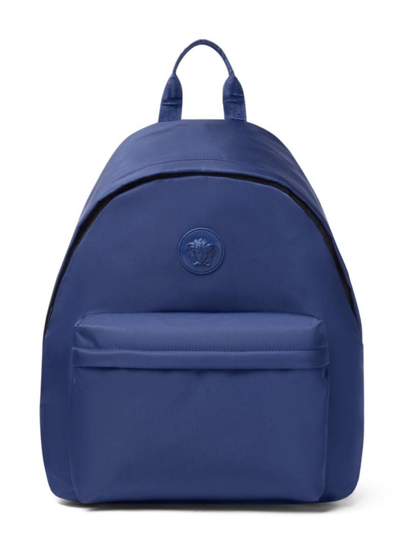 Versace Kids Medusa-plaque backpack - Blue von Versace Kids