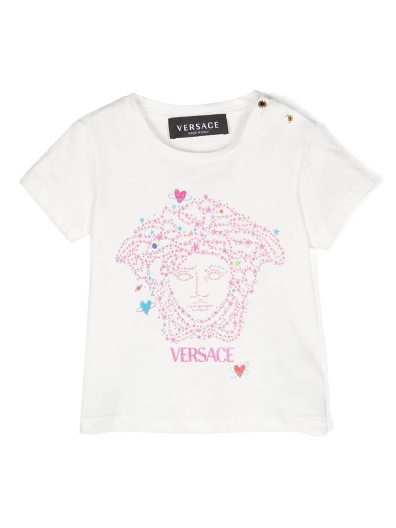 Versace Kids Medusa-print cotton T-shirt - White von Versace Kids