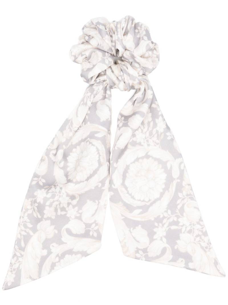 Versace Kids baroque-print scrunchie - Neutrals von Versace Kids