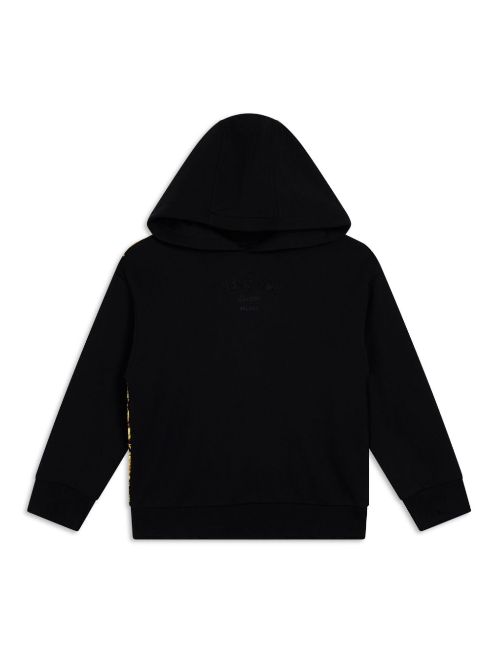 Versace Kids baroque-print sweatshirt - Black von Versace Kids