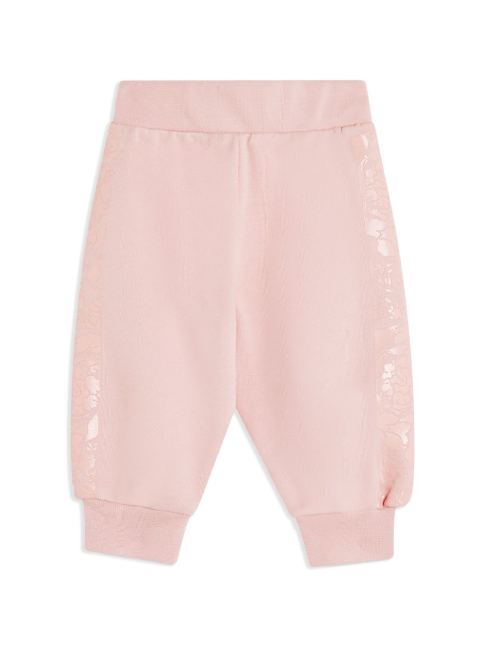 Versace Kids cotton trousers - Pink von Versace Kids