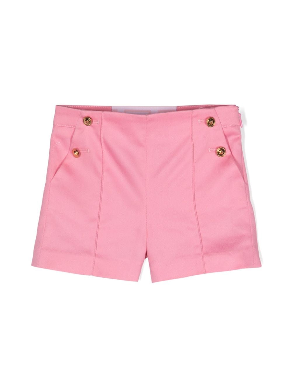 Versace Kids double-buttoned short shorts - Pink von Versace Kids