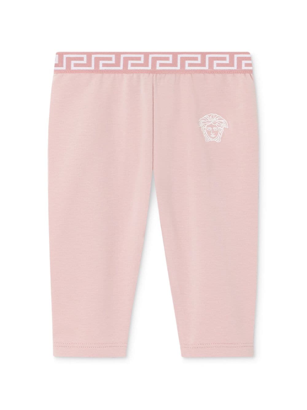 Versace Kids Greca-waistband leggings - Pink von Versace Kids