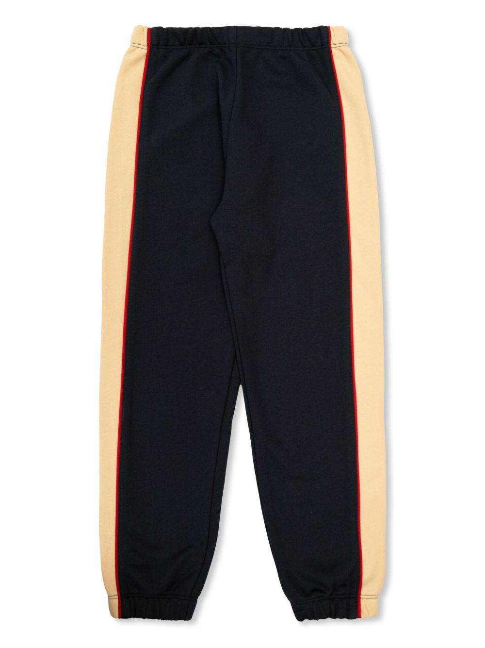 Versace Kids logo-embroidered trousers - Blue von Versace Kids