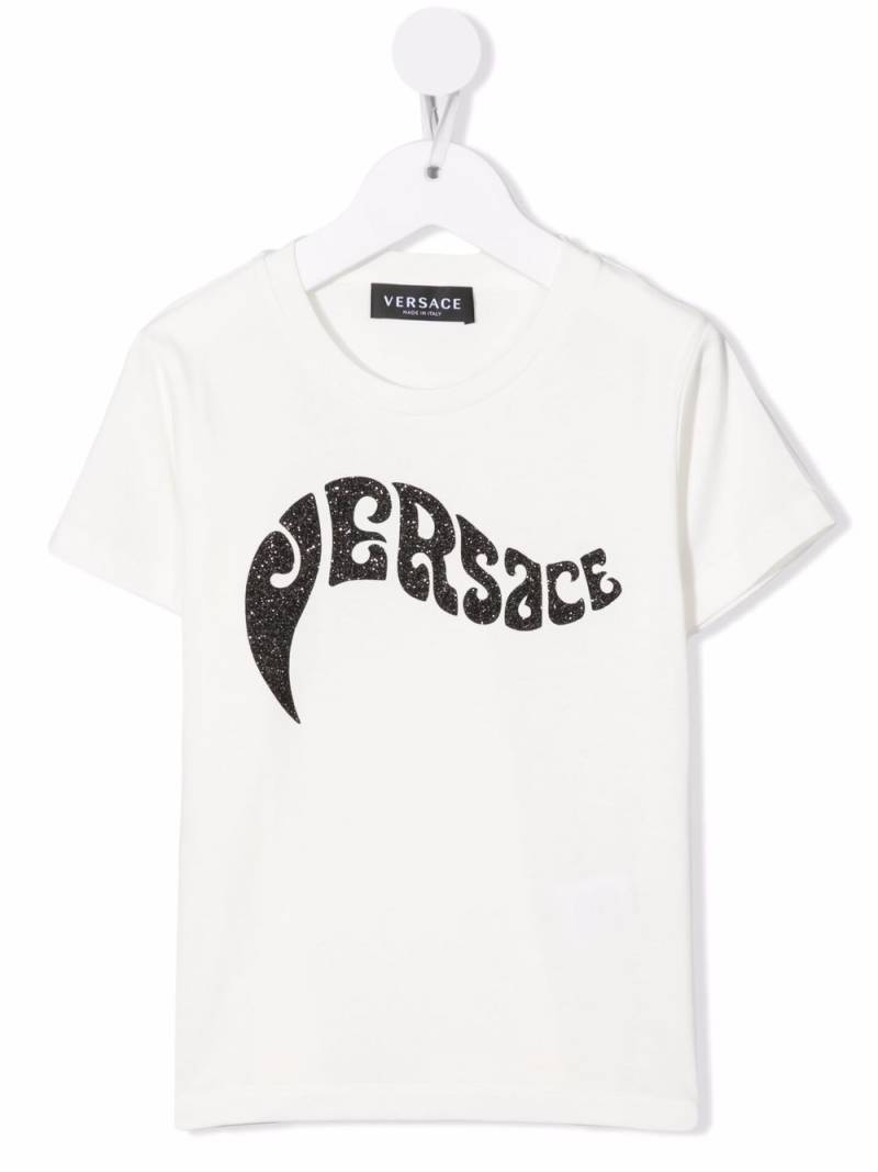 Versace Kids logo-print T-shirt - White von Versace Kids