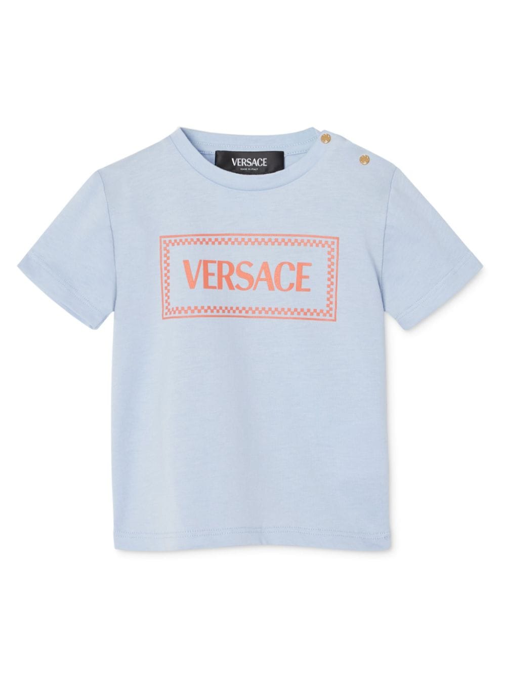 Versace Kids 90s Logo T-shirt - Blue von Versace Kids