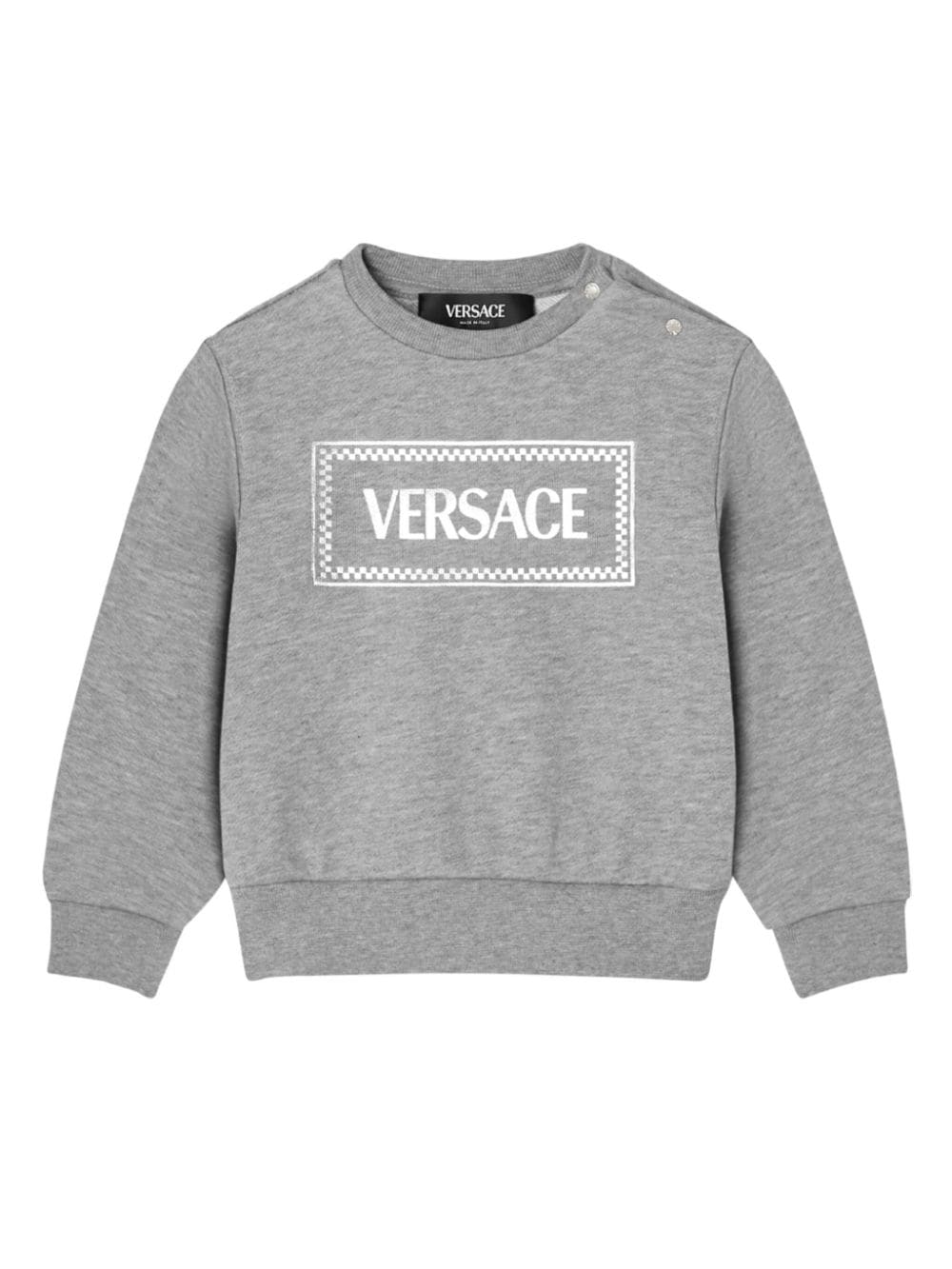 Versace Kids 90s Logo sweatshirt - Grey von Versace Kids