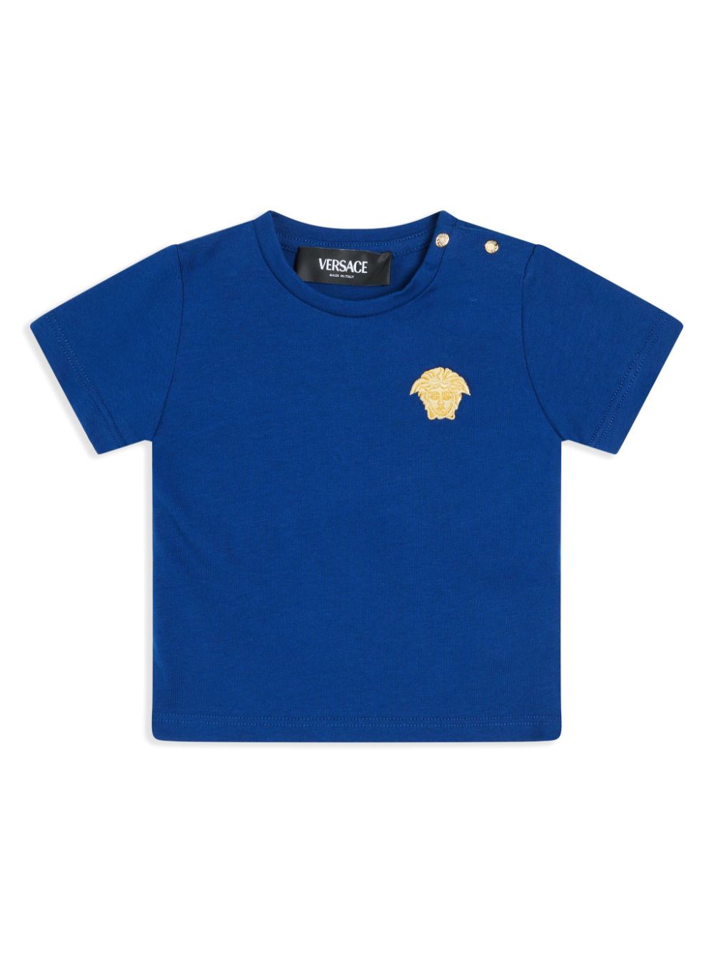 Versace Kids logo-print t-shirt - Blue von Versace Kids