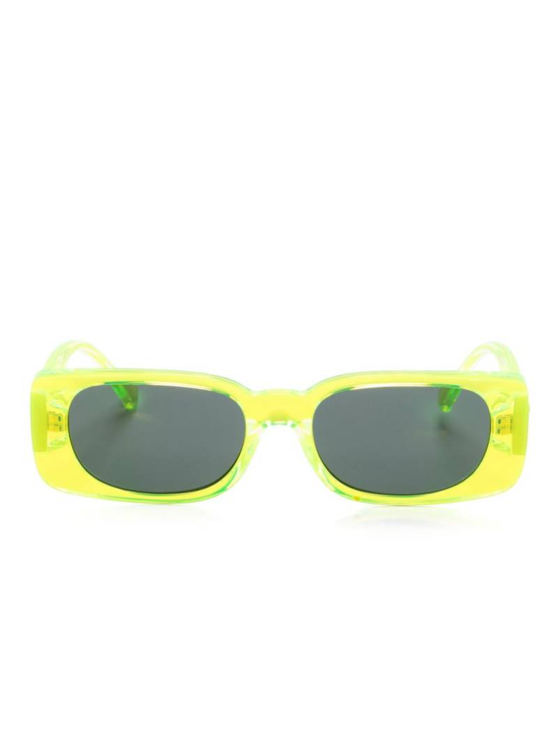 Versace Kids rectangle-frame sunglasses - Green von Versace Kids