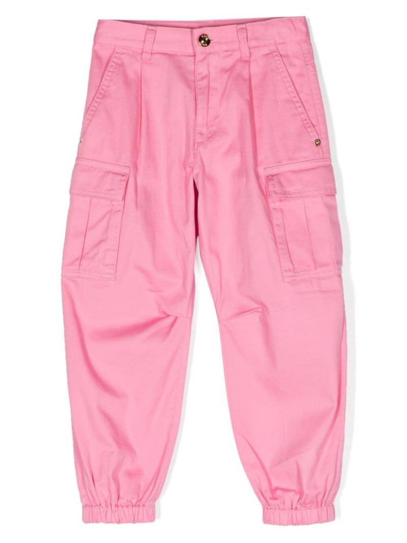 Versace Kids tapered cargo trousers - Pink von Versace Kids