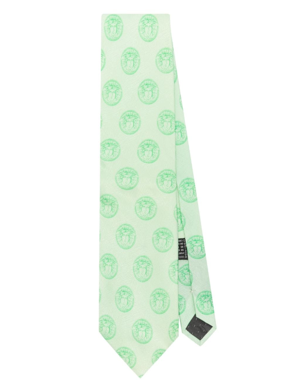 Versace Pre-Owned 1990s Medusa-Head silk tie - Green von Versace Pre-Owned