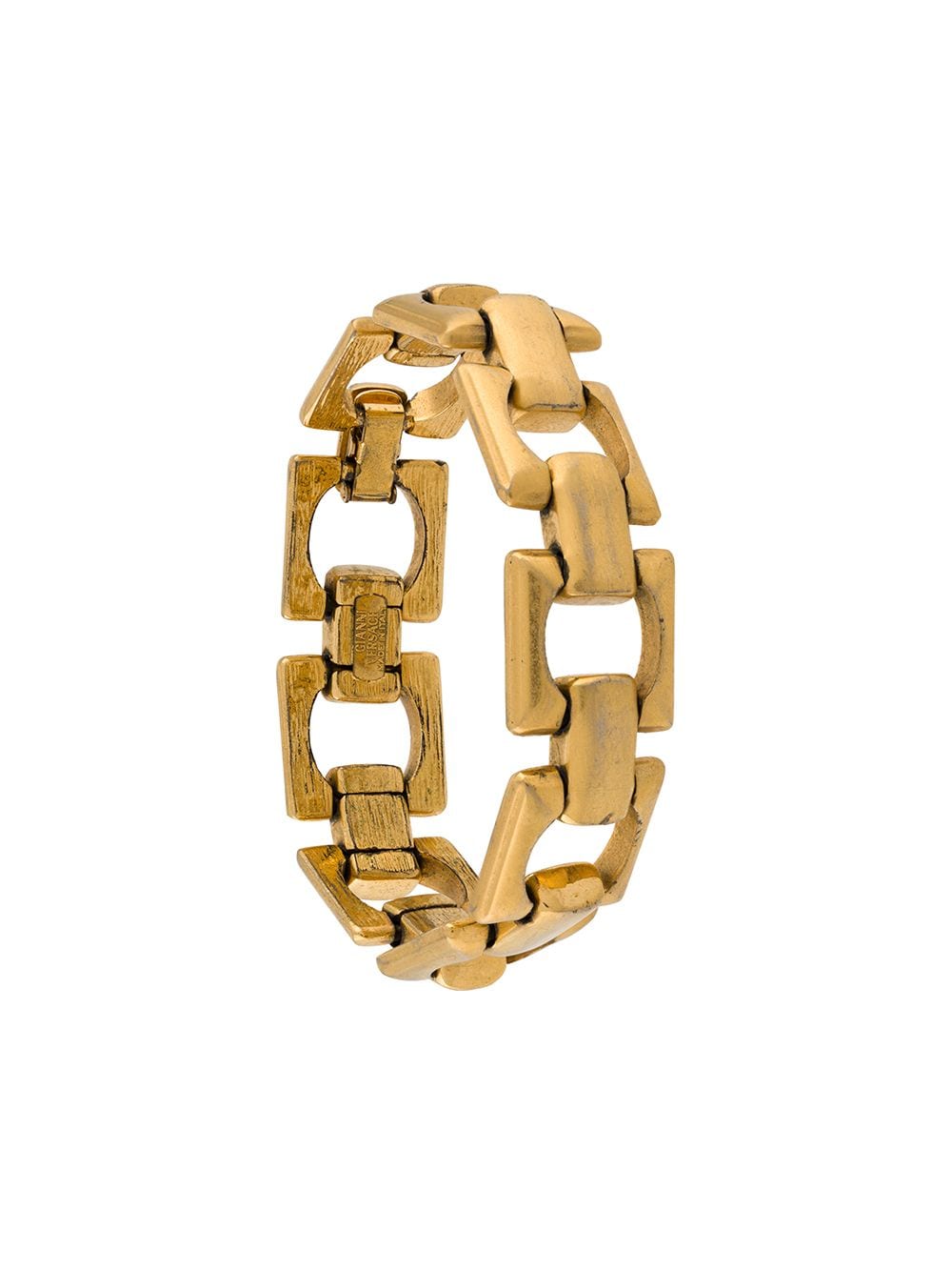 Versace Pre-Owned 1990s square link bracelet - Gold von Versace Pre-Owned