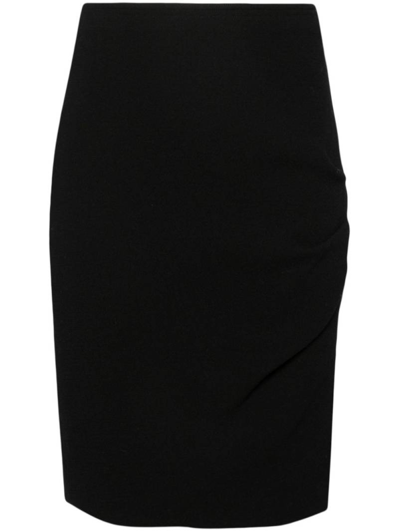 Versace Pre-Owned 1990s wool pencil skirt - Black von Versace Pre-Owned